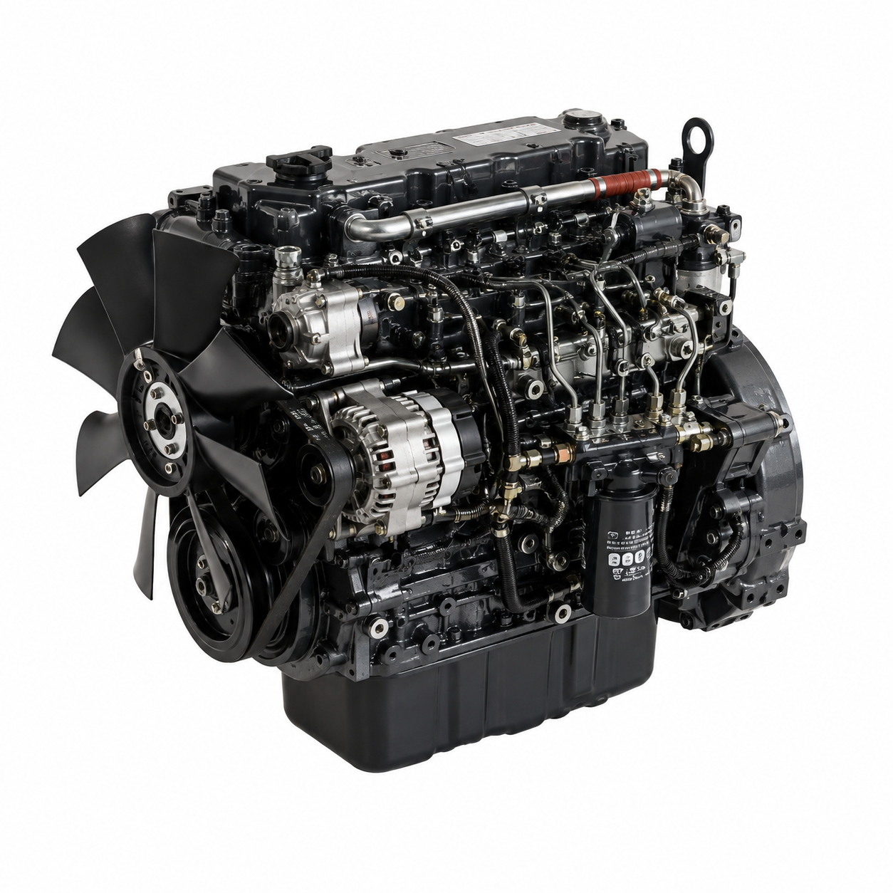 Motor a převodovka